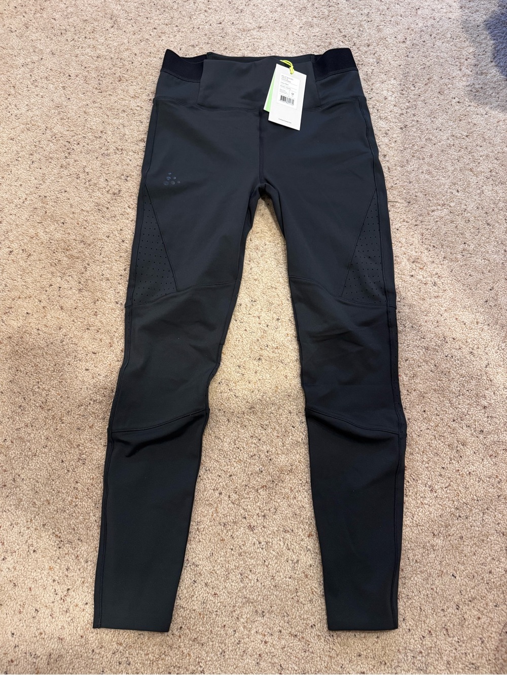 Craft Black Women's Pro Hit Blocked Tights